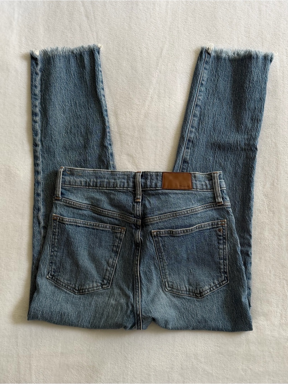 Madewell Perfect Vintage Jeans Women's 28
Blue High Rise Straight Leg Denim